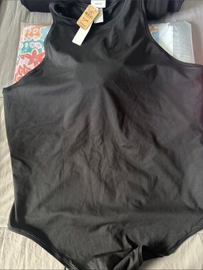 Victoria's Secret PINK Black bodysuit